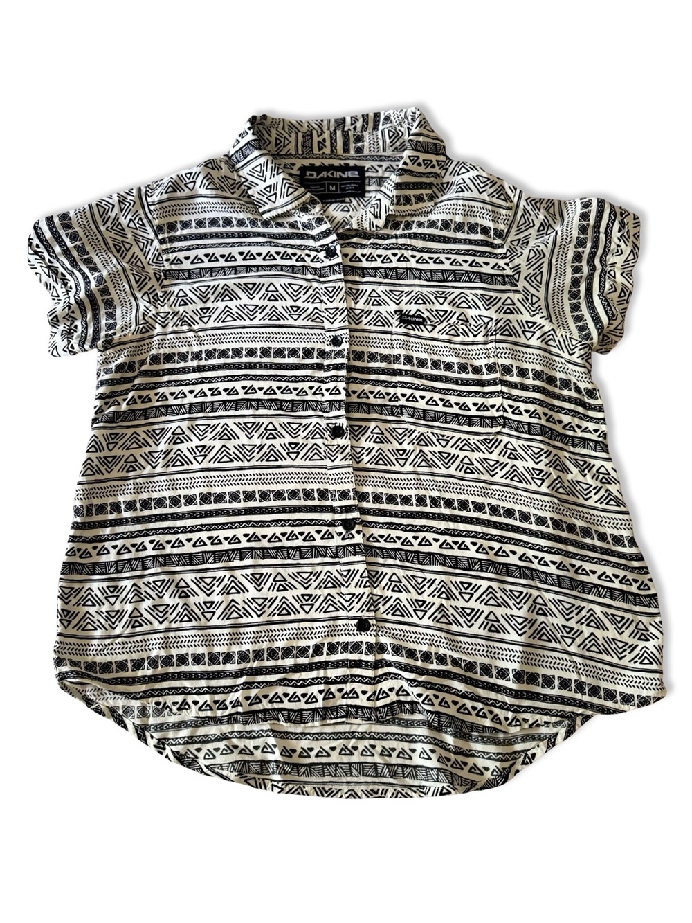 Dakine Monochrome AOP Geometric Stripe Button-Down Shirt